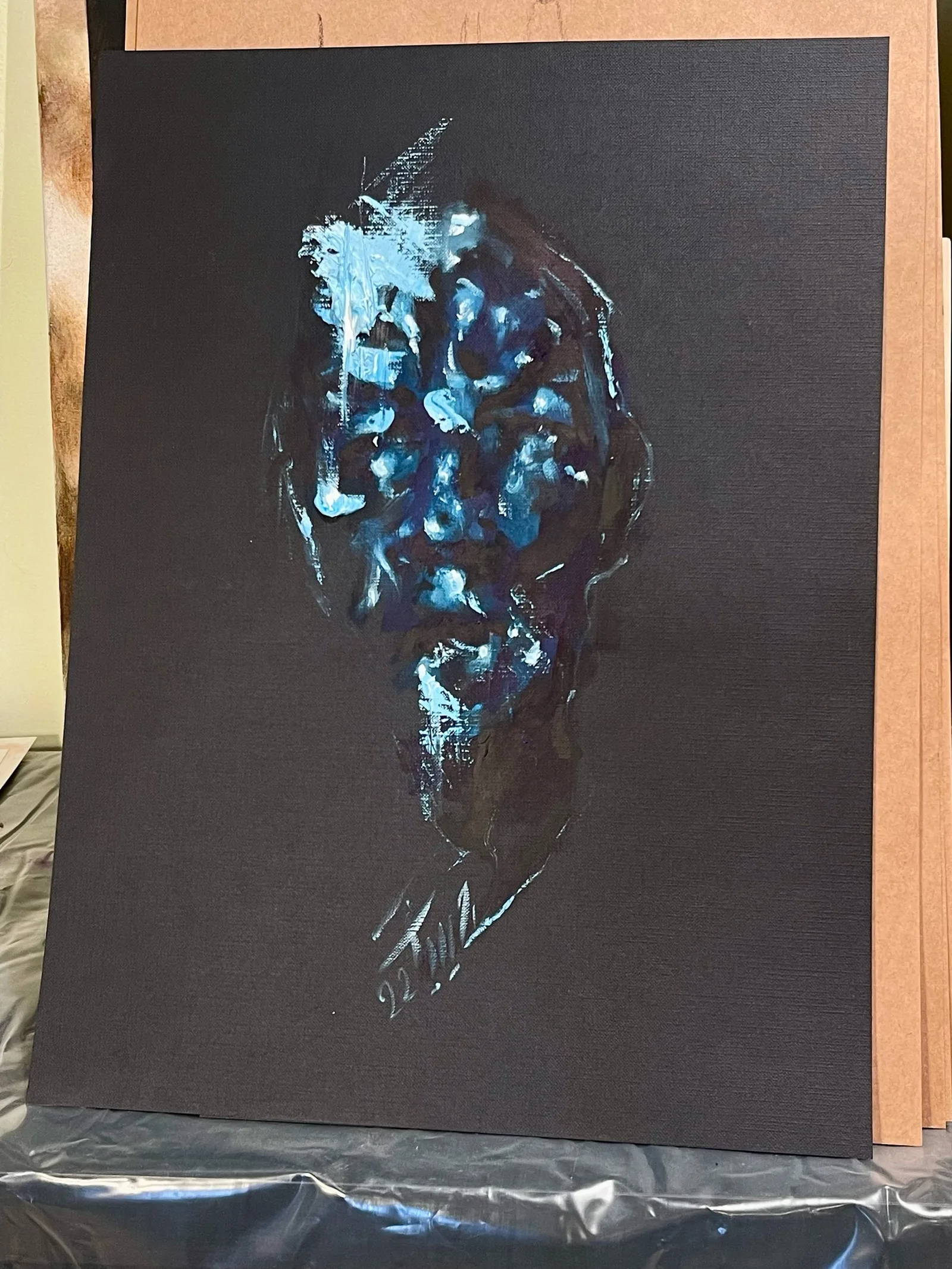 Blue moment