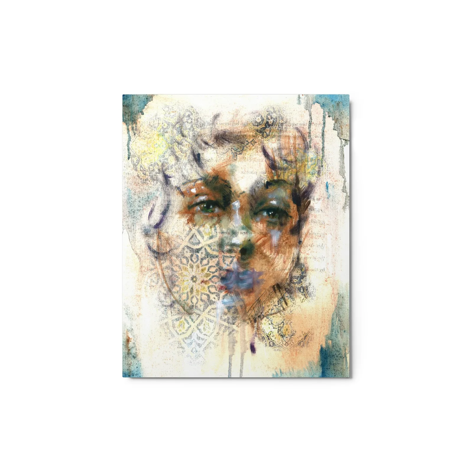 Complexity of A Nostalgia - Metal prints